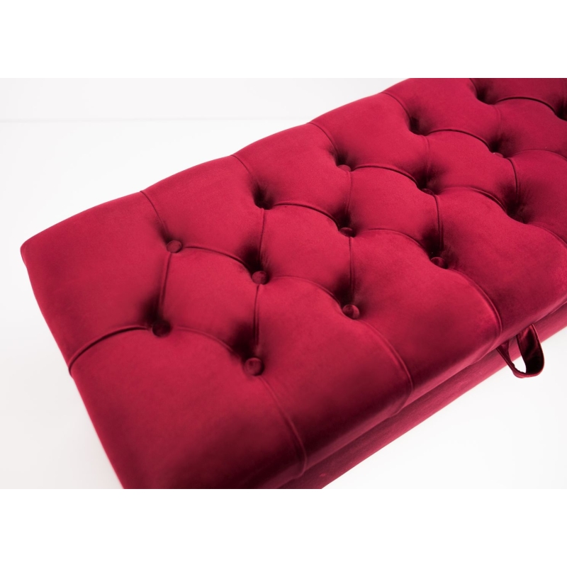 Tufted Storage Bench